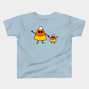 Halloween - Cute Candy Corn Family Kids T-Shirt